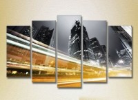 Картина Rainbow Polyptych Night City 06 (2224525)