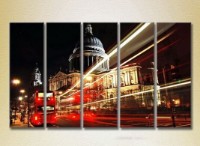 Pictură Rainbow Polyptych Night London 01 (2224566)