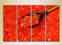 Pictură Rainbow Polyptych Red Caviar 01 (2220259)