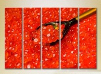 Pictură Rainbow Polyptych Red Caviar 07 (2224592)