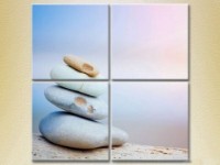 Pictură Rainbow Polyptych Rock Garden 02 (2223419)