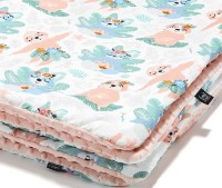 Одеяло для малышей La Millou Yoga Candy Sloths Powder Pink