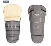 Husa de iarnă pentru copii Womar Zaffiro Igrow Wool Melange Light Gray imaginea #4 — magazin online Desire.md
