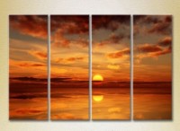 Картина Rainbow Polyptych Sunset 02 (2223680)