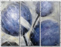 Картина Gallerix Blue poppies watercolor (3448917)