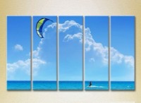Pictură Rainbow Polyptych Surfer 03 (2224789)