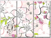 Картина Gallerix Floral abstraction graphic drawing (500806)