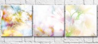 Картина Gallerix Floral abstraction on colorful background (500803)