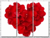 Картина Gallerix Heart of red rose petals (500648)