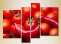 Картина Rainbow Polyptych Tomatoes and Chili 04 (2220285)
