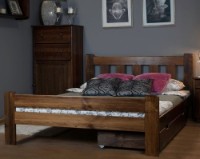 Pat Poland Greta D 160х200 Walnut imaginea #1 — magazin online Desire.md