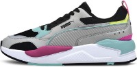 Adidași pentru dame Puma X-Ray 2 Square Gray Violet/Puma Black/Aruba Blue/Luminous Pink 35.5