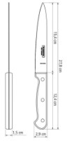 Cuțit Tramontina Polywood 15.2cm (21139/196) imaginea #2 — magazin online Desire.md