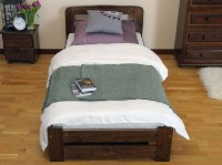 Кровать Poland Lidia D 90х200 Walnut фото №2 — интернет-магазин Desire.md