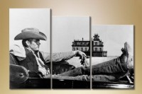 Pictură Rainbow Triptych cowboy marlborough (1523141)