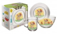 Набор детской посуды OSZ Bunny and Kitten S3 (18c2048IP) фото №5 — интернет-магазин Desire.md