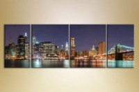 Pictură Gallerix Polyptych 4 New York (1430803)