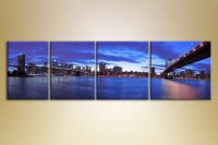 Pictură Gallerix Polyptych 4 New York Bridges (1430812)