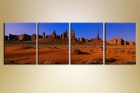 Pictură Gallerix Polyptych canyon and desert (1409563)