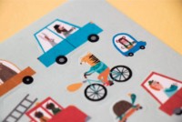 Набор для творчества Londji My city Stickers (AC004) фото №3 — интернет-магазин Desire.md