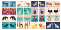 Развивающий набор Londji Wild Animals Memo (DI016) фото №5 — интернет-магазин Desire.md