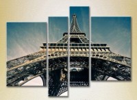 Картина Gallerix Polyptych Eiffel Tower bottom view (2718201)