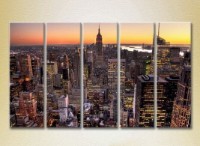 Картина Gallerix Polyptych Empire State Building 03 (2224555)