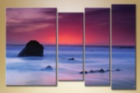 Pictură Gallerix Polyptych fog on the sea (1529829)