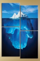Картина Gallerix Polyptych iceberg (1529773)
