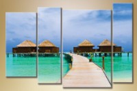 Pictură Gallerix Polyptych Maldives (1529783)