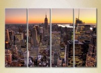 Картина Gallerix Polyptych Morning New York 02 (2718193)