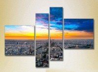 Картина Gallerix Polyptych Morning Paris 05 (2718210)
