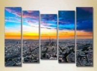 Картина Gallerix Polyptych Morning Paris 08 (2224544)
