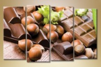 Pictură Gallerix Polyptych Nut and Chocolate (1547204)