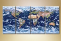 Картина Gallerix Polyptych satellite map (1529780)