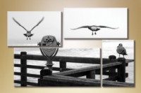 Картина Gallerix Polyptych Seagulls (1523185)