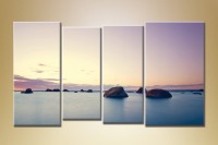 Pictură Gallerix Polyptych stones in the sea (1609895)