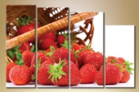 Pictură Gallerix Polyptych strawberry (1547200)