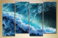 Pictură Gallerix Polyptych surf (1529797)