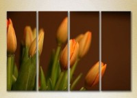 Картина Gallerix Polyptych Tulips (2932358)