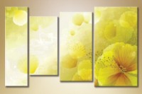 Pictură Gallerix Polyptych yellow flowers (1563247)