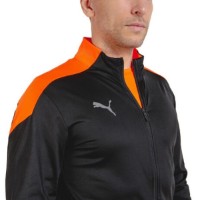 Hanorac pentru bărbați Puma ftblNXT Track Jacket Puma Black/Shocking Orange L