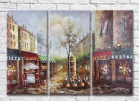 Pictură Gallerix Street restaurants and hotel (3485180)