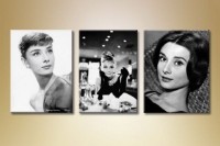 Pictură Gallerix Triptych Audrey Hepburn (1523148)
