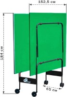 Masă de tenis GSI Sport Athletic Light Gp-2 Indoor Green imaginea #2 — magazin online Desire.md
