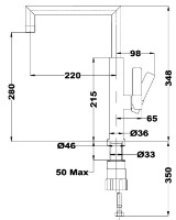 Смеситель для кухни Teka FOT 990 Chrome фото №2 — интернет-магазин Desire.md