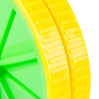Roată pentru abdomene Insportline AR150 IN Yellow/Green (13167) imaginea #4 — magazin online Desire.md