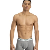 Сhiloţi pentru bărbați Puma Basic Boxer 2P Amazon Green L imaginea #2 — magazin online Desire.md