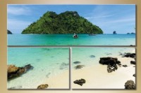 Картина Gallerix Triptych Island in the Ocean (1529811)