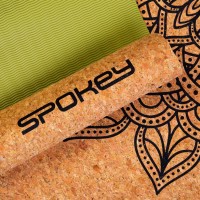 Covoraș fitness Spokey Savasana Cork/Green (926537) imaginea #3 — magazin online Desire.md